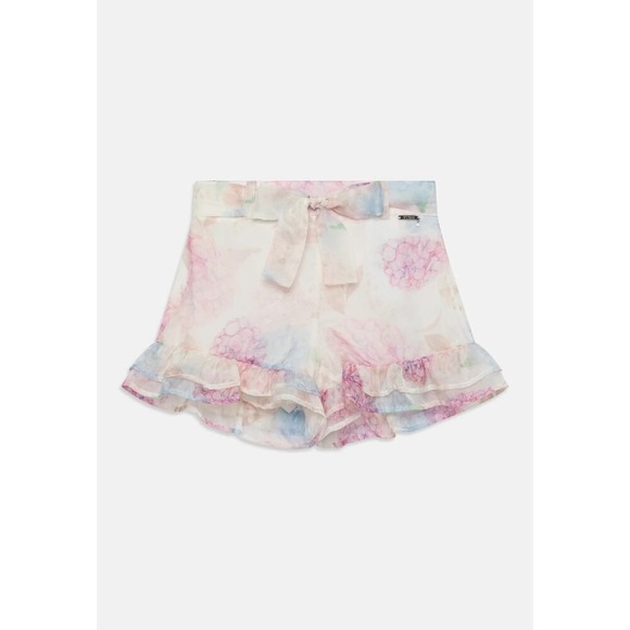 Guess Floral Girls‎ Frill Shorts Size 14 - Picture 1 of 7